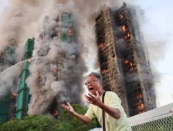 Kebakaran Hebat di Apartemen Wang Fuk Court Yang Tewaskan Ratusan Orang