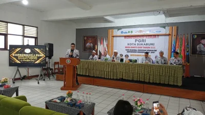 Konkerkot 1 PGRI Kota Sukabumi Masa Bakti XXIII 2025 Terlaksana Dengan Baik.