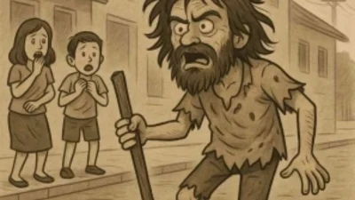 Awas! Ada ODGJ Membahayakan Di Sukaraja Sukabumi!