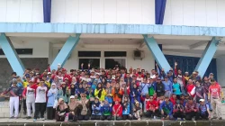 Paguyuban Reksa Mahardhika Utama Gelar Halalbihalal dan Olahraga Bersama di Sport Jabar Bandung
