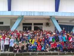 Paguyuban Reksa Mahardhika Utama Gelar Halalbihalal dan Olahraga Bersama di Sport Jabar Bandung