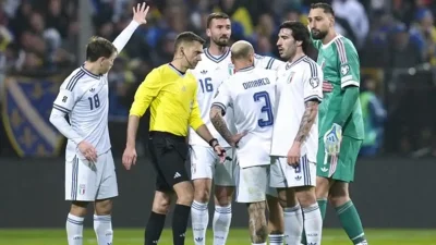 Untuk Ketiga Kalinya Italia Gagal Lolos Piala Dunia, Tersingkir Oleh Bosnia
