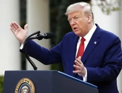 Trump Sambut Messi di Gedung Putih, Langsung Pidato Perang Lawan Iran