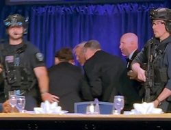 Penembakan Terjadi di Acara ‘White House Correspondents’ Dinner’, Presiden Trump Dievakuasi