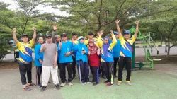 Komunitas ASSB Kabupaten Bandung Gelar Olahraga Bersama di Stadion Si Jalak Harupat