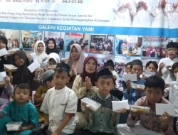 Jum’at Berkah Yayasan Yamuti Mandiri Indonesia Berjalan Lancar, Anak Yatim Dapat Santunan dari Donatur