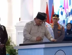 Prabowo Tegaskan Aparat Harus Berpihak ke Rakyat, Singgung Kolusi dan Kekuatan Pangan Indonesia