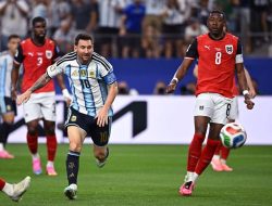 Lionel Messi Bawa Argentina Tundukkan Austria, Amankan Tiket ke Babak 32 Besar